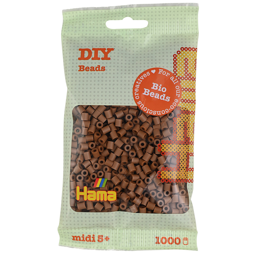 Hama midi Bio beads turrón 1000 piezas