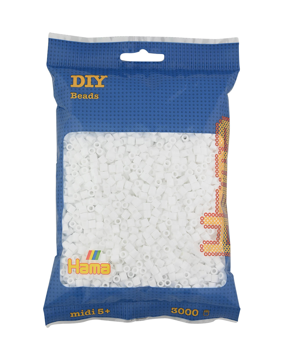 Hama midi blanco 3000 piezas