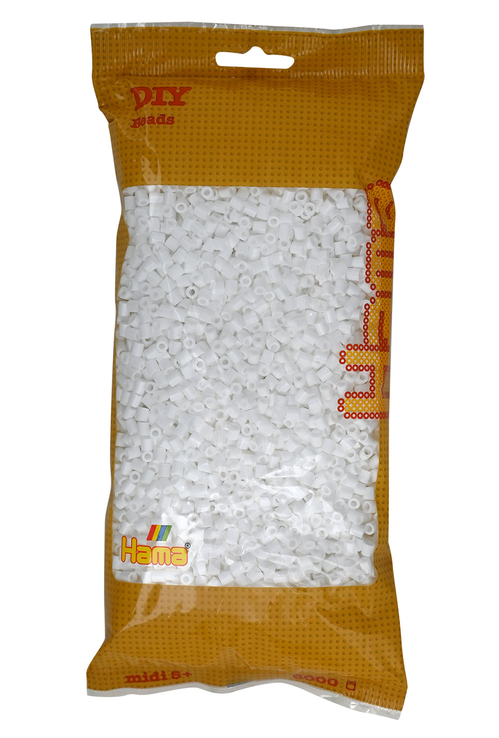 Hama midi blanco 6000 piezas