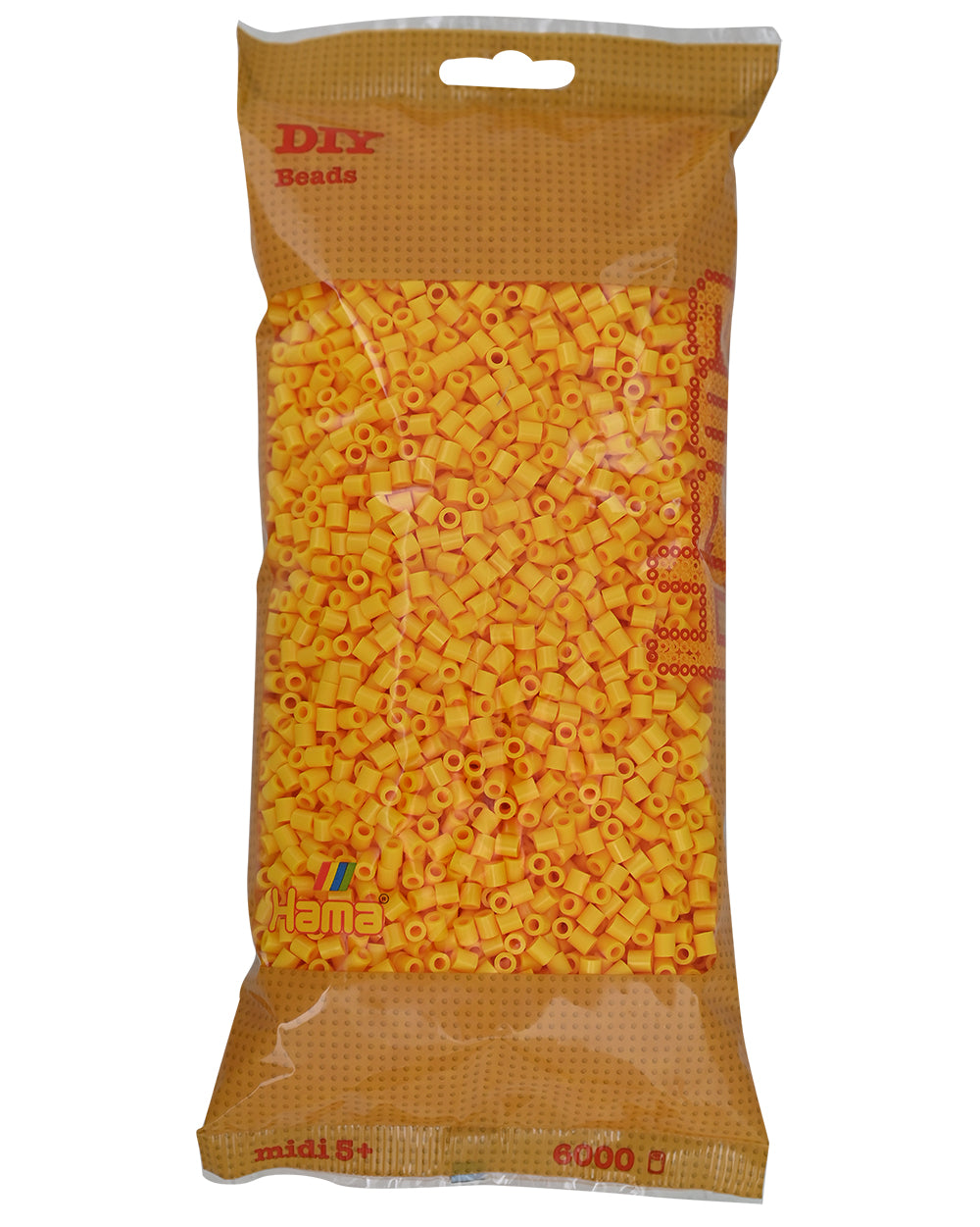 Hama midi amarillo 6000 piezas