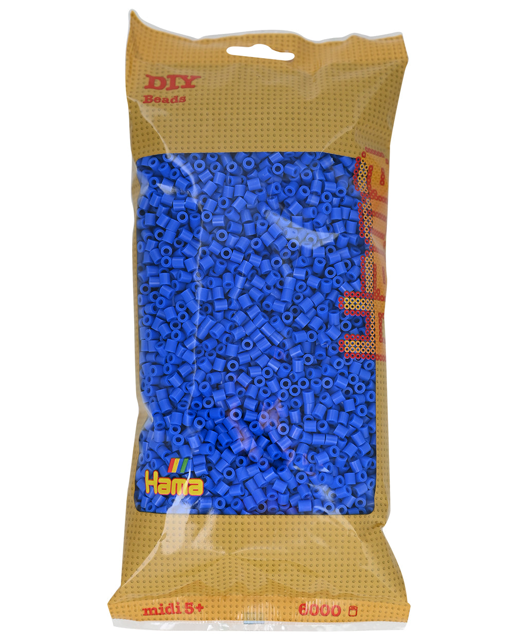 Hama midi azul claro 6000 piezas