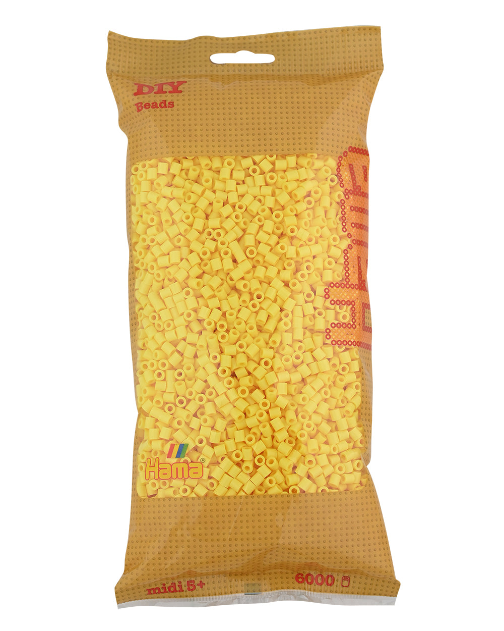 Hama midi amarillo claro 6000 piezas