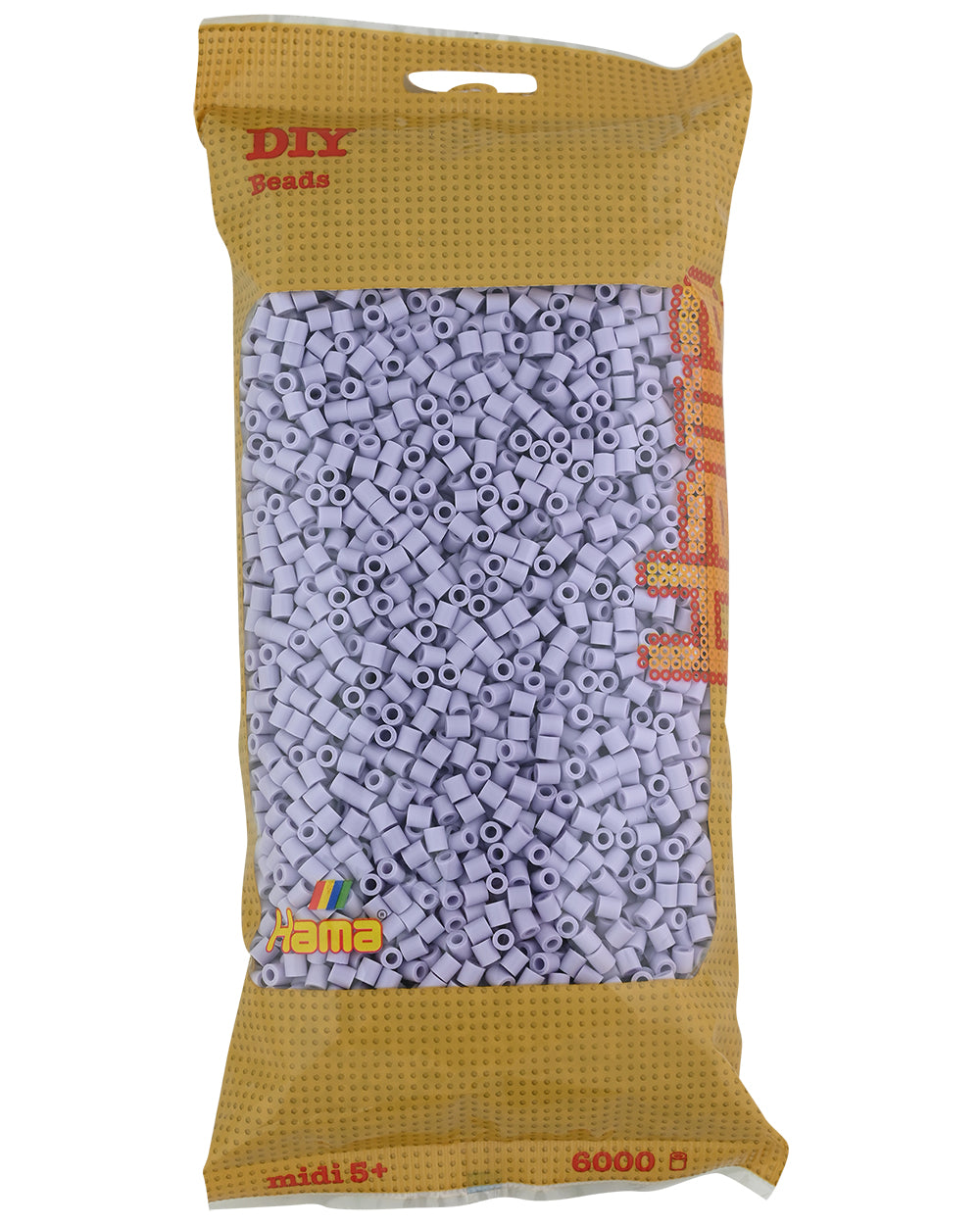 Hama midi violeta claro 6000 piezas