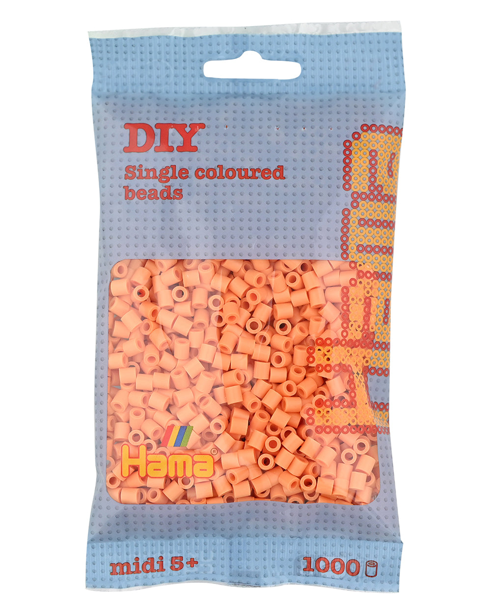 Hama midi albaricoque claro 1000 piezas