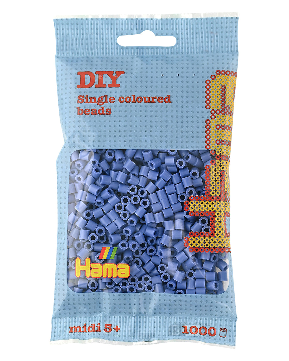 Hama midi azul lavanda 1000 piezas