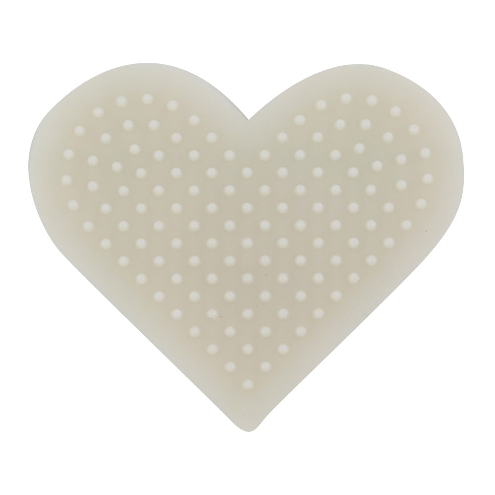 Hama Bio Placa / Pegboard corazón pequeño para Hama midi