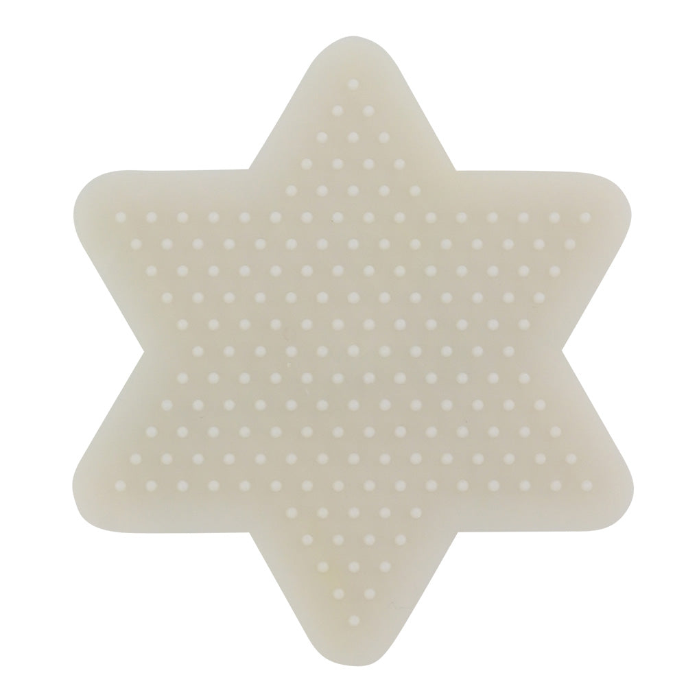 Hama Bio Placa / Pegboard estrella pequeña para Hama midi