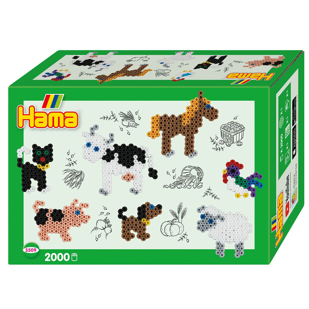 Kit Hama Beads Midi Animales de Granja (3509)