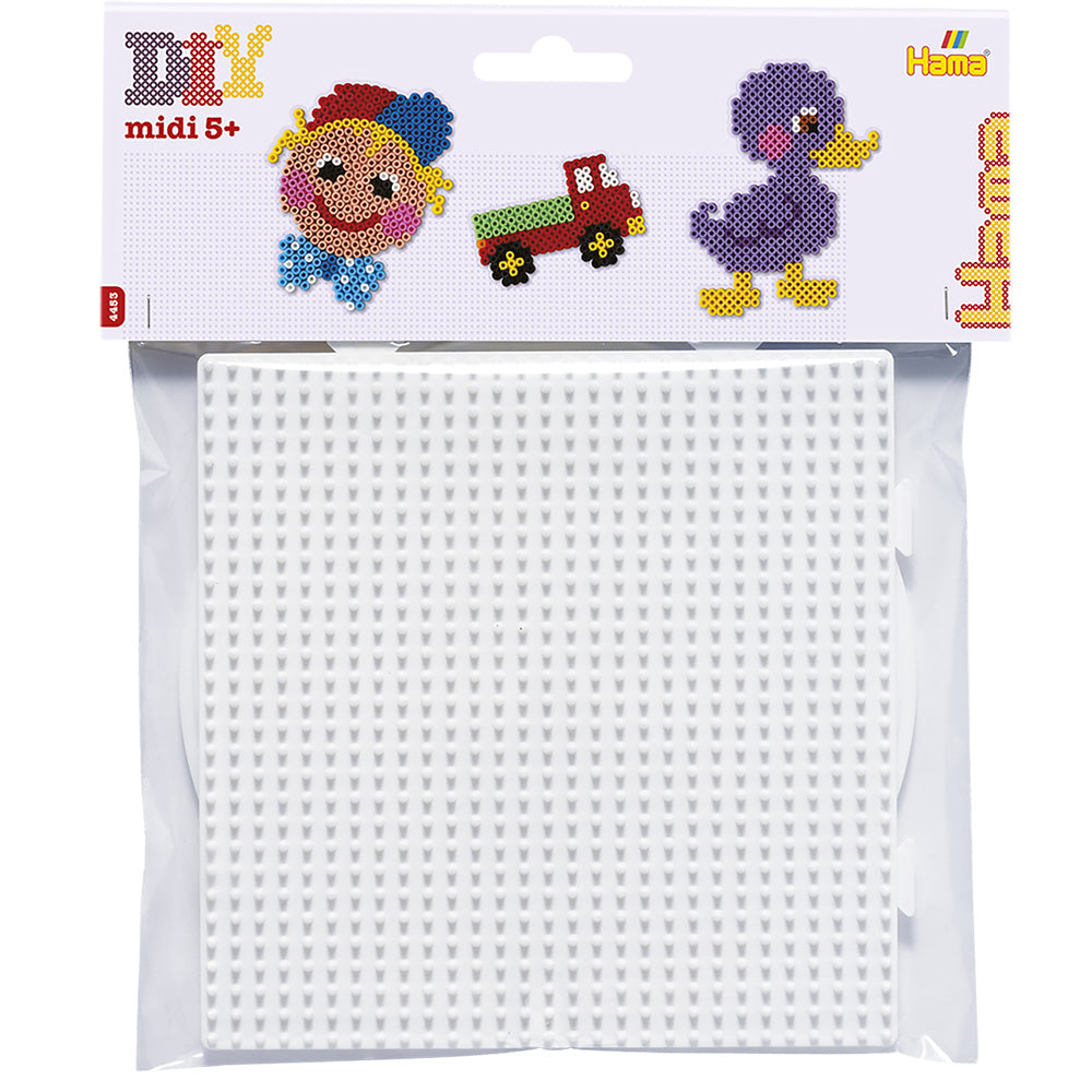 Blister Hama Beads Midi Placa/Pegboard circular y cuadrada grandes