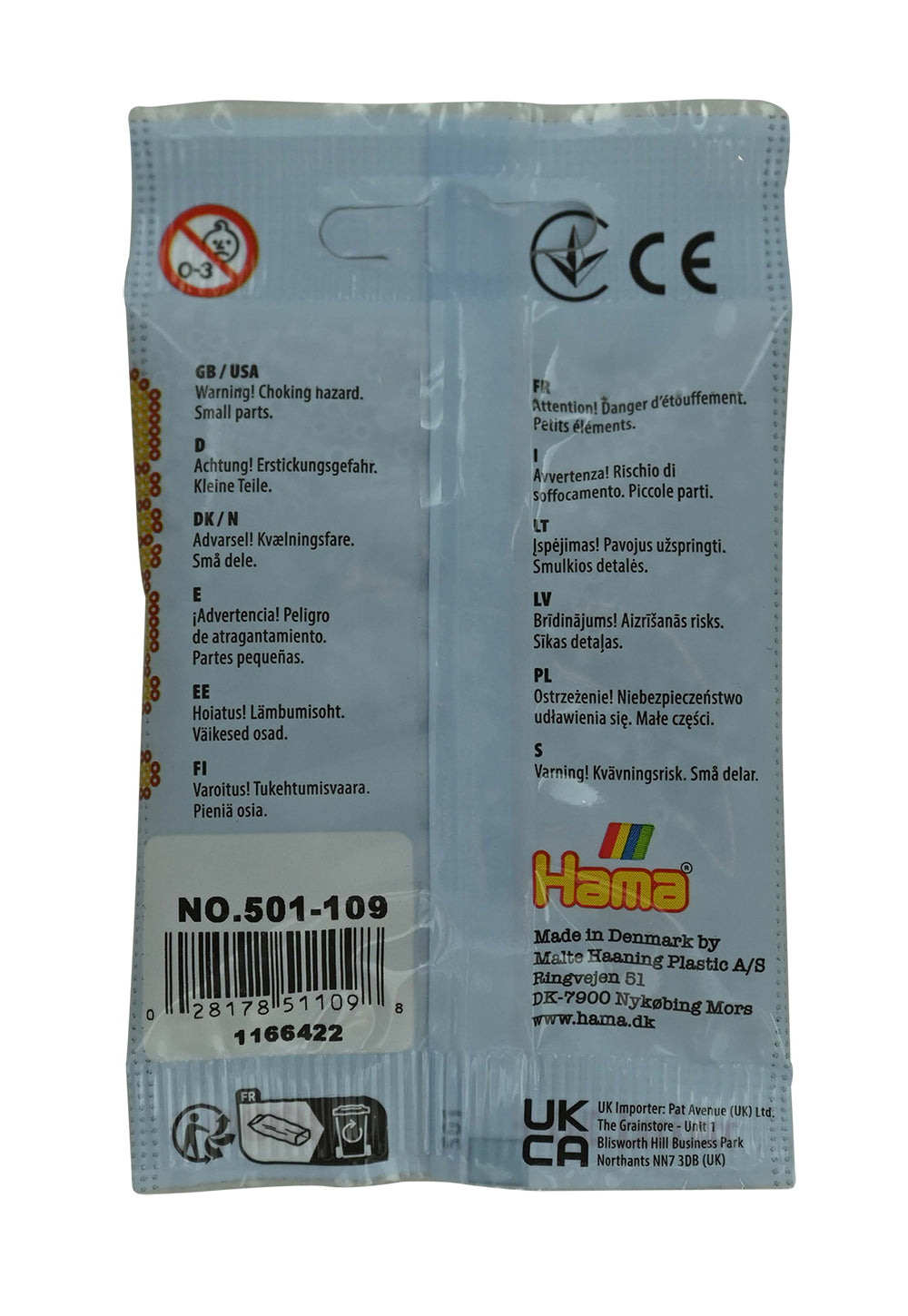 Hama Mini gris nublado