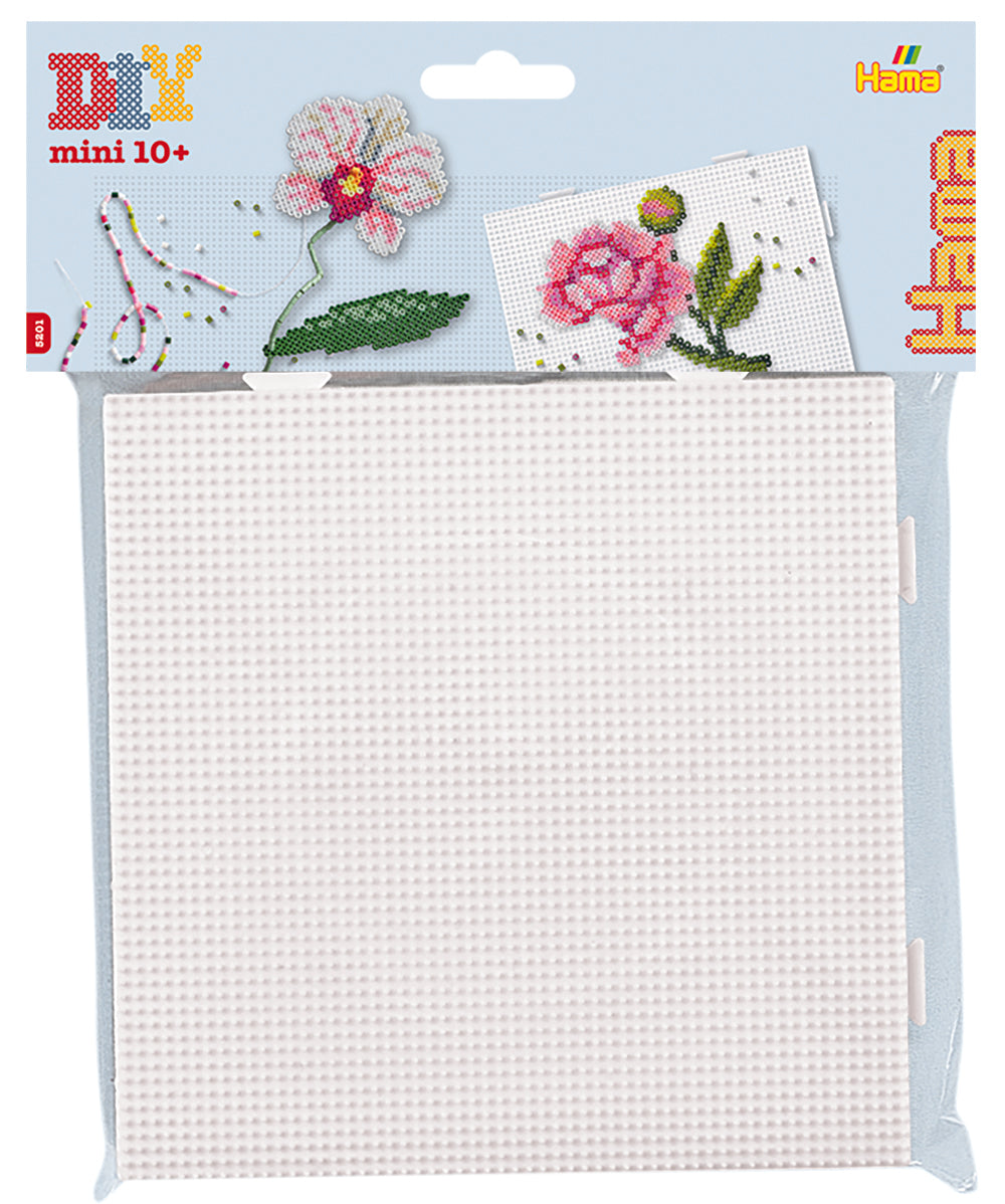 Pack de 2 Placa / Pegboard de 15x15 centímetros mini + papel Hama