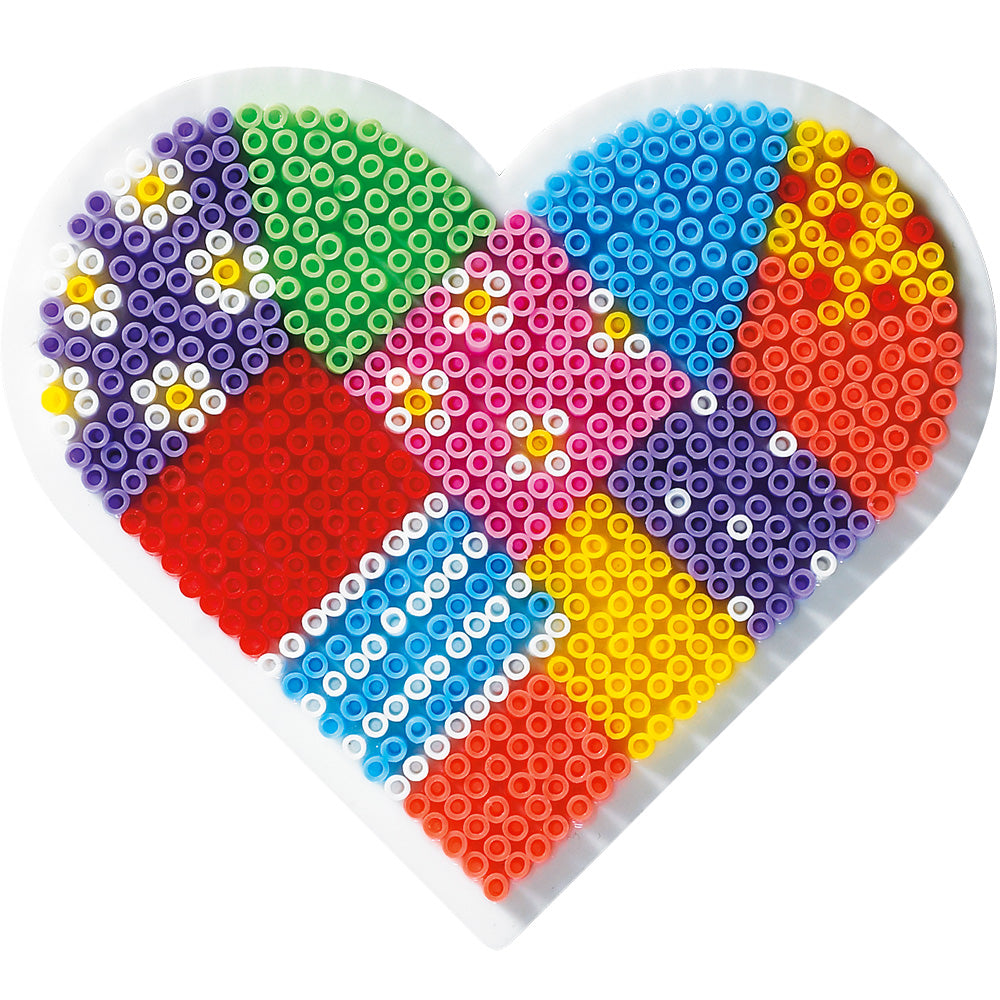 Placa / Pegboard corazón para Hama mini