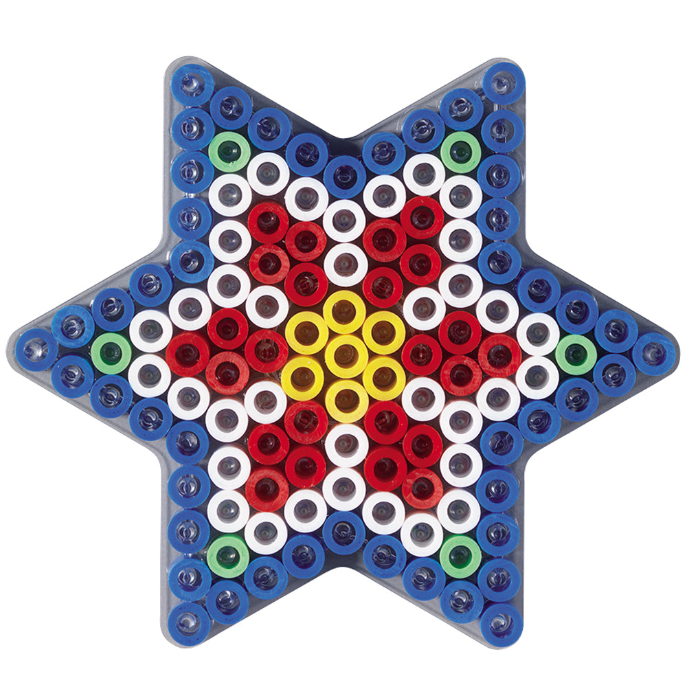 Placa / Pegboard estrella para Hama Maxi