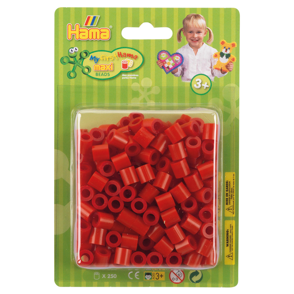 Hama Maxi rojo 250 piezas aprox.