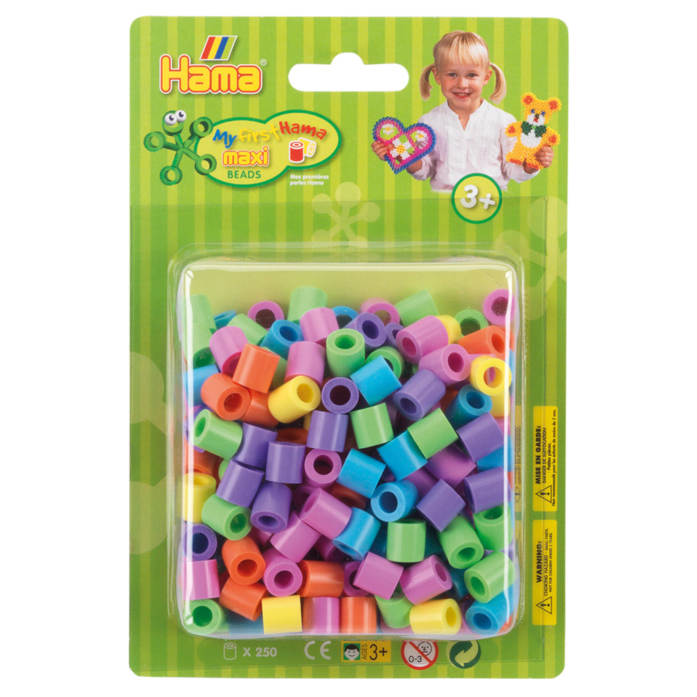 Hama Maxi mix 50 (colores pastel), 250 piezas aprox.