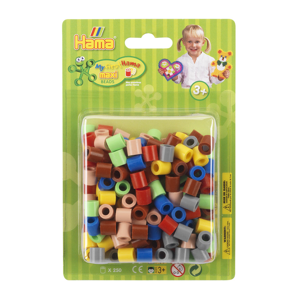Hama Maxi mix 69 ( 7 colores ), 250 piezas aprox.